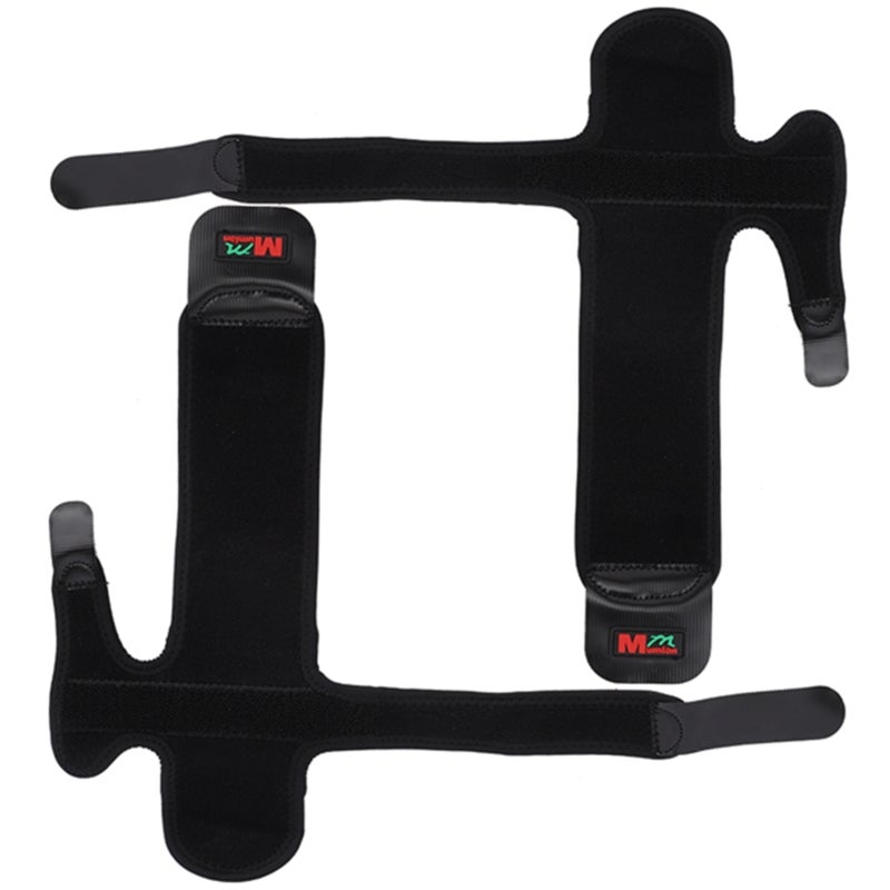 Bunion Corrector: Black M Size - Integrated Aluminum Splint Adjustable Strap Hallux Valgus Corrector for Bunion Pain Relief, Day Night Recovery - Image 4