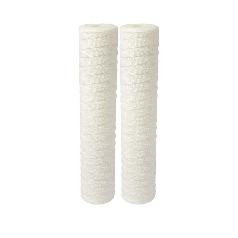 OCEAN STAR TECHNOLOGIES 5 Micron 20 Inch Jumbo Wound Cartridge Filter for Water Filtration - Pack of 2 Filters for Superior Purification and Long-Lasting Performance (White) - Image 5
