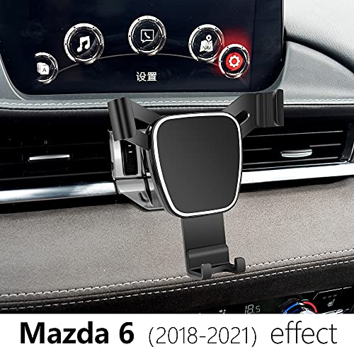 musttrue Car Phone Holder for Mazda 6 2018 2019 2020 2021 Auto Accessories Navigation Bracket Interior Decoration Mobile Cell Phone Mount - Image 2