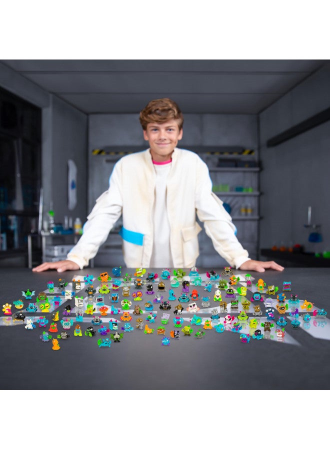 MrBeast Lab مجموعة مختبرات MrBeast Lab Swarms، تجربة بإضافة الماء، اختبار أنبوب الاختبار والظهور بـ 5 شخصيات قابلة للجمع بحجم 1" من MrBeast، أكثر من 100 شخصية لجمعها، ترقب النسخة المحدودة من الفهد هايبركروم. - Image 5