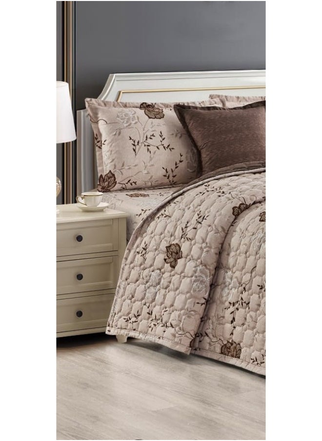 Moon A printed double bed sheet, consisting of 4 pieces of microfiber, measuring 170*210 cm.  - Image 2