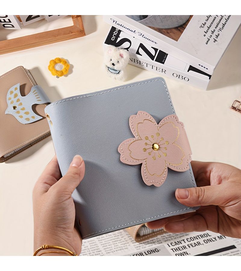 Aqua Green 3 Inch Leather Pocket Photo Album 25 Pages 100 Photos Refillable - Image 2