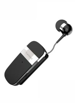 Earldom Multi-Function Clip-On In-Ear Wireless Headset, BH105, Black & White – Bluetooth Headphones with Clear Sound, Comfortable Fit, and Long Battery Life  - Image 2
