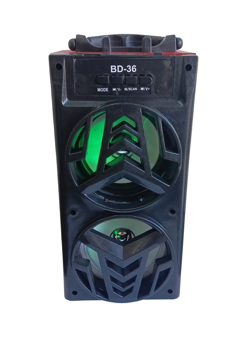 Portable Bluetooth Speaker with FM And Micro-SD Card Slot for All Smartphones. - Image 3