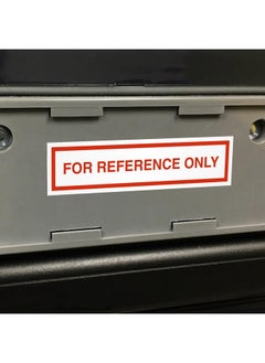 SmartSign For Reference Only Labels | Pack Of 160 2" X 0.5" Writeon Removable Vinyl Stickers  - Image 5