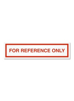 SmartSign For Reference Only Labels | Pack Of 160 2" X 0.5" Writeon Removable Vinyl Stickers  - Image 2