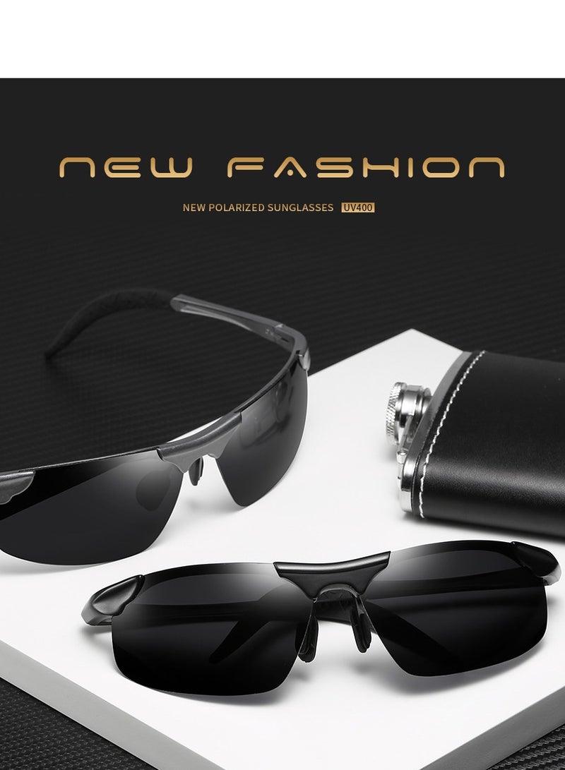 Mens Sports Polarized Sunglasses UV Protection Sunglasses for Men - Image 2