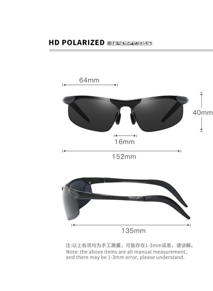 Mens Sports Polarized Sunglasses UV Protection Sunglasses for Men - Image 3