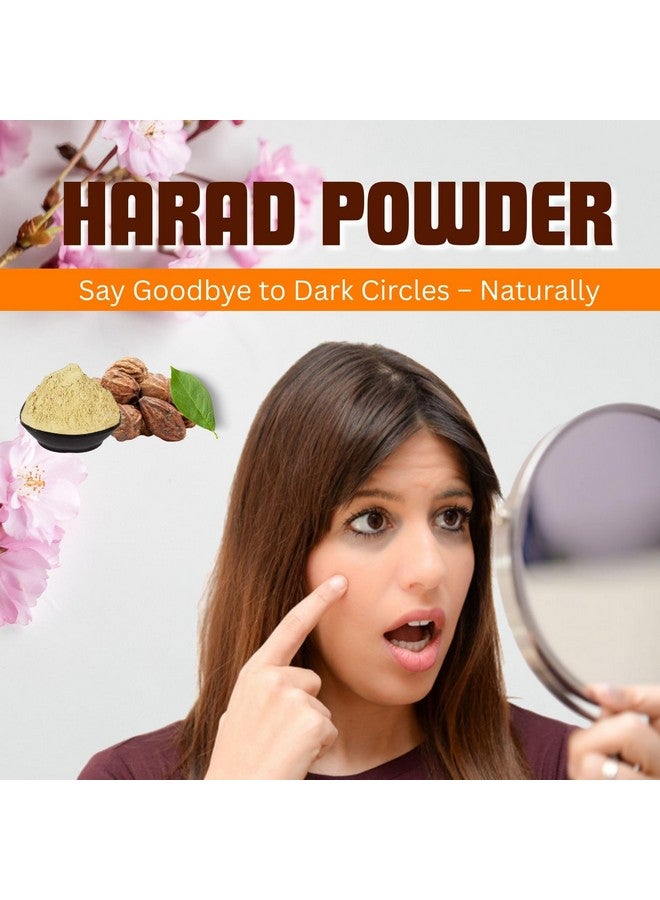 BrijBooti بودرة هاراد بدي الطبيعية 250 جرام - بودرة هاريتاكي - بودرة كادوكاي - كاراكاي - مكمل غذائي أيورفيدي للهضم | معتمد من FSSAI و GMP و ISO - Image 5