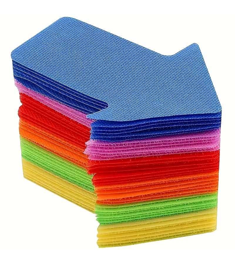10 Colored Arrow Carpet Markers 3.94 Inch Seat Markers for Classroom Distancing - Image 1