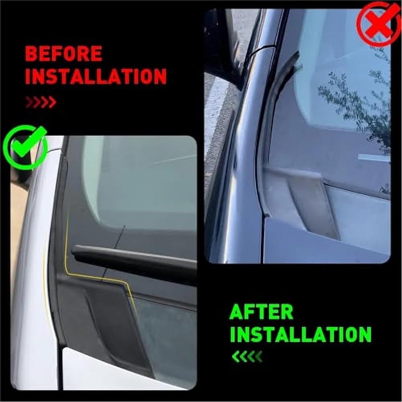 Wivplex Windshield Wiper Side Cowl Trim for Toyota Sienna - Image 3