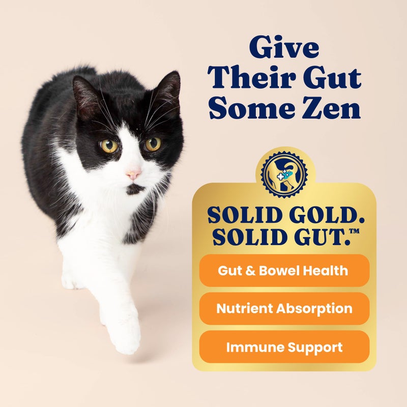 Solid Gold Indoor Dry Cat Food - Grain Free & Gluten Free - Salmon Cat Food Dry Kibble for Indoor Cats for Gut Health - Sensitive Stomach & Hairball Support for Adult Cats - 12LB - Image 4