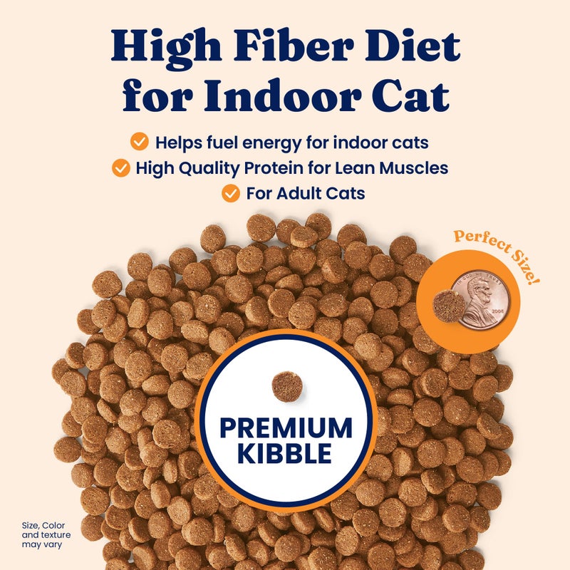 Solid Gold Indoor Dry Cat Food - Grain Free & Gluten Free - Salmon Cat Food Dry Kibble for Indoor Cats for Gut Health - Sensitive Stomach & Hairball Support for Adult Cats - 12LB - Image 2