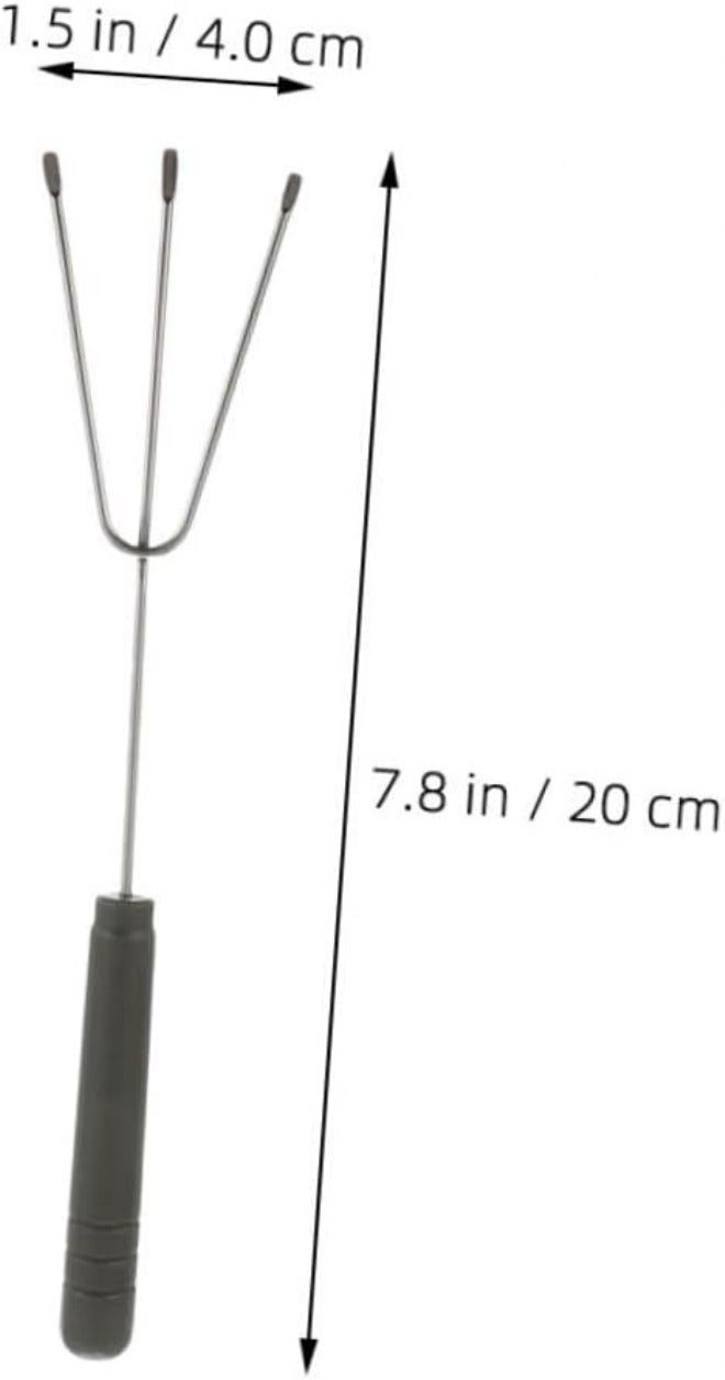 Stainless Steel Fondue Forks Set with Cheese and Chocolate Dipping Tools, 12pcs Hand Forks for Fondue Parties and DIY Decorating, Heat Resistant Utensils for Hot Pot and Dessert - Image 2