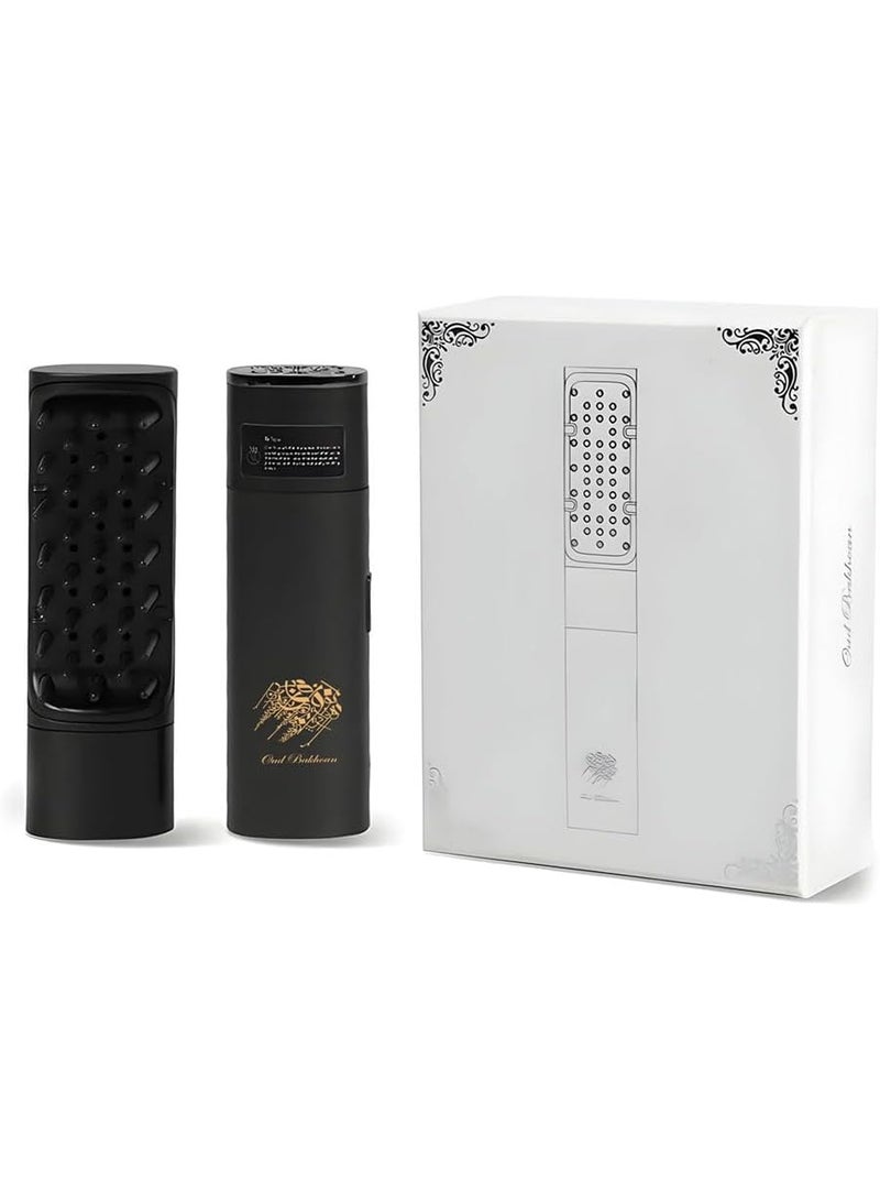 بخور مشط الشعر الكهربائي بالعود - محمول وقابل لإعادة الشحن - Image 4