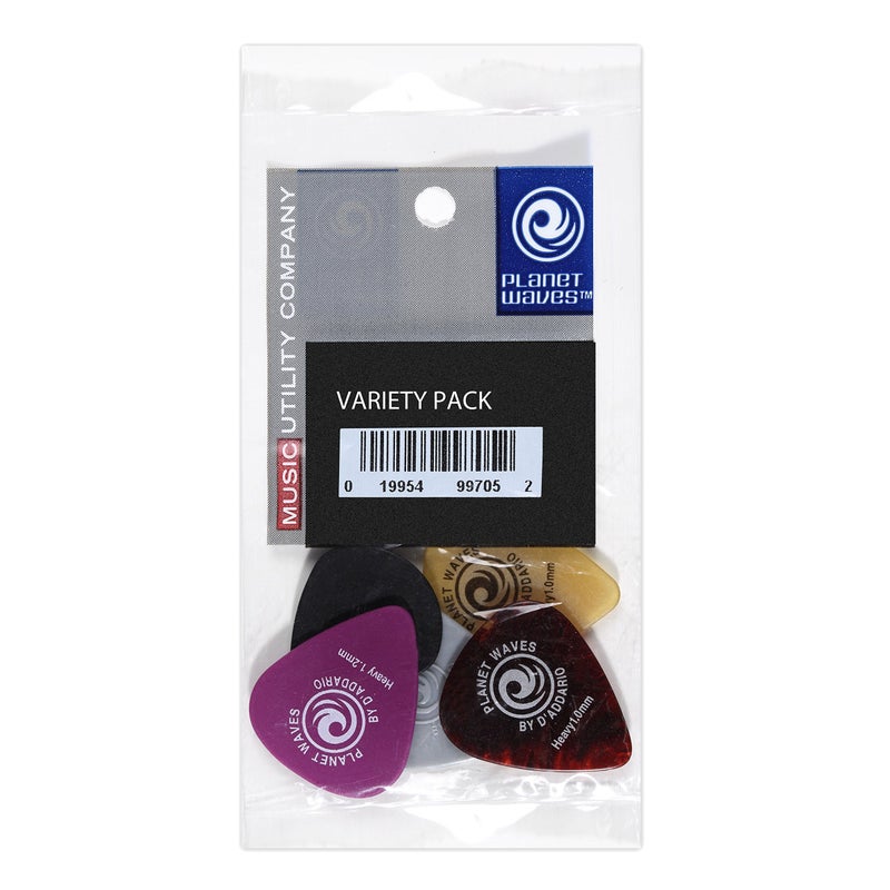 Planet Waves 1XVP4-5 Assorted Guitar Picks, Medium, 5 Pack - Image 5