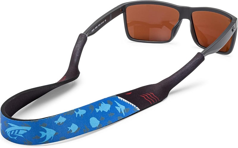 Pilotfish Neoprene Sunglasses Strap – Neoprene Eyewear Retainer, Secure Floating Sunglass Cord with Anti-Slip Ends - Image 1