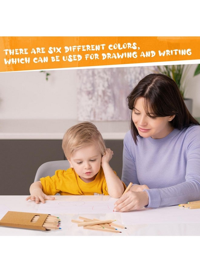 TBoxBo 150Packs/900Pcs Colored Pencils Bulk Mini Drawing Pencils Set for Kids, 3.5inch Short Fat Color Pencils for Adult Coloring Books, Classroom School Drawing Birthday Wedding Party Favors - Image 5