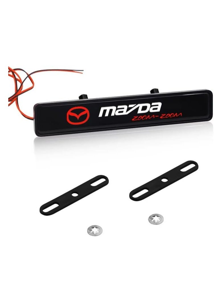 Vierex LED Front Hood Grille Emblem Badge Light for Mazda 2 3 4 5 6 7 8 Atenza Axela RX8 CX4 CX5 CX6 – Waterproof Car Decorative LED Logo Light, Front Grill Decoration Accessories - Image 5