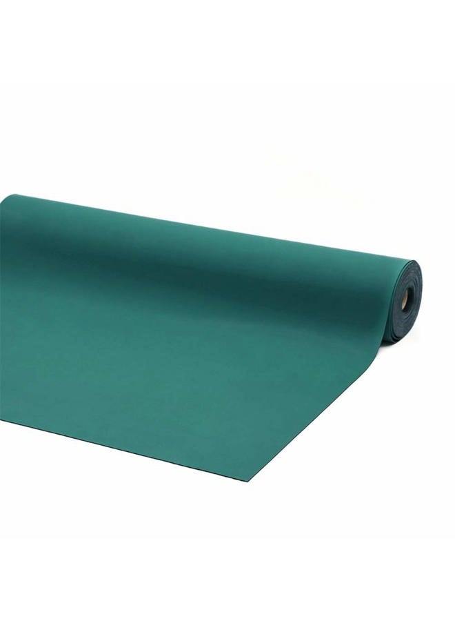 tonchean 23.7" x 118" Rubber ESD Soldering Mat Roll, ESD Anti-Static Mat Roll High Temperature Resistant ESD Grounding Desk Mat Anti-Static Table Mat for Phone,PC,ESD Sensitive Device Repair, Green - Image 1