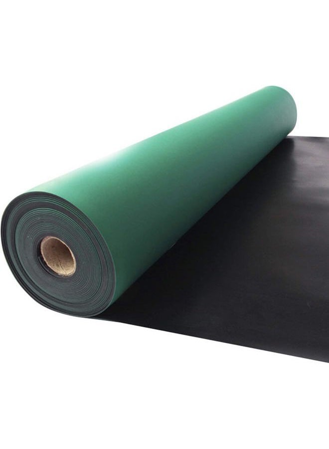 tonchean 23.7" x 118" Rubber ESD Soldering Mat Roll, ESD Anti-Static Mat Roll High Temperature Resistant ESD Grounding Desk Mat Anti-Static Table Mat for Phone,PC,ESD Sensitive Device Repair, Green - Image 5