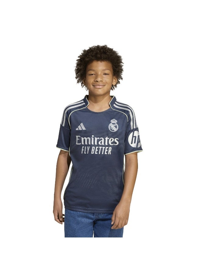 Adidas Real A Jsy Y Blue Football Jerseys For Kids 7-8Y - Image 3