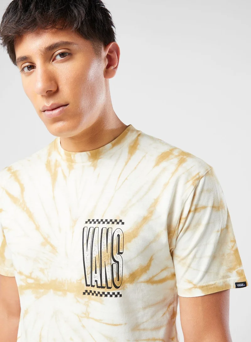 VANS Tall Type Tie Dye  T-Shirt