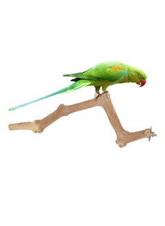 Birds Stand Java wood Medium Parrots Ringed Rose Mini Macaw Rosella Wooden Perch Natural Indonesian Wooden Tree branch Cage Accessories stick