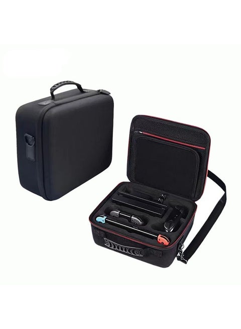 Nintendo Switch/Switch OLED Storage Case with 21 Game Card Slots, Portable Carry Case, Pro Console Controller and Hard Case for Accessories