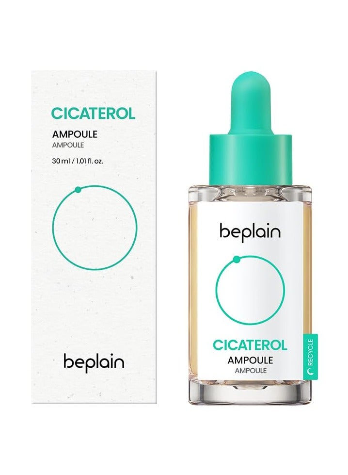 beplain Cicaterol Ampoule 30ml | Powerful Soothing & Recovery formula for irritated, sensitive skin | Highly concentrated Centella asiatica Cica ampoule | Korean skin care - Image 1