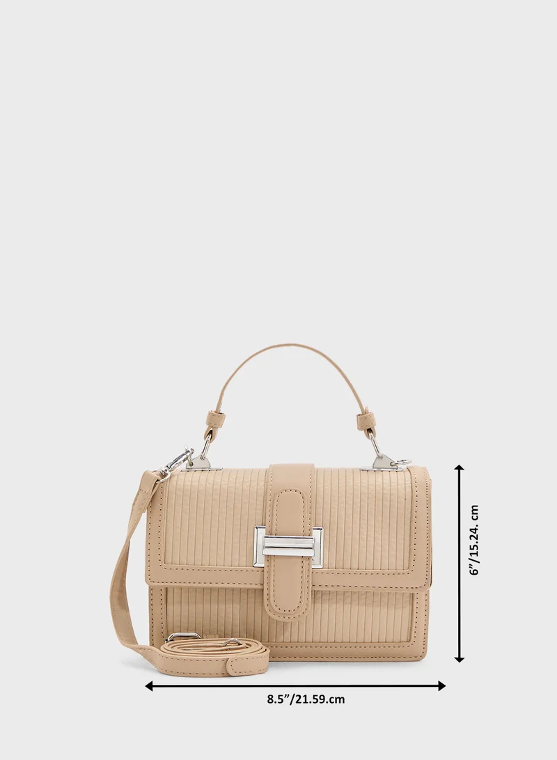 ELLA Crossbody Flap Satchel