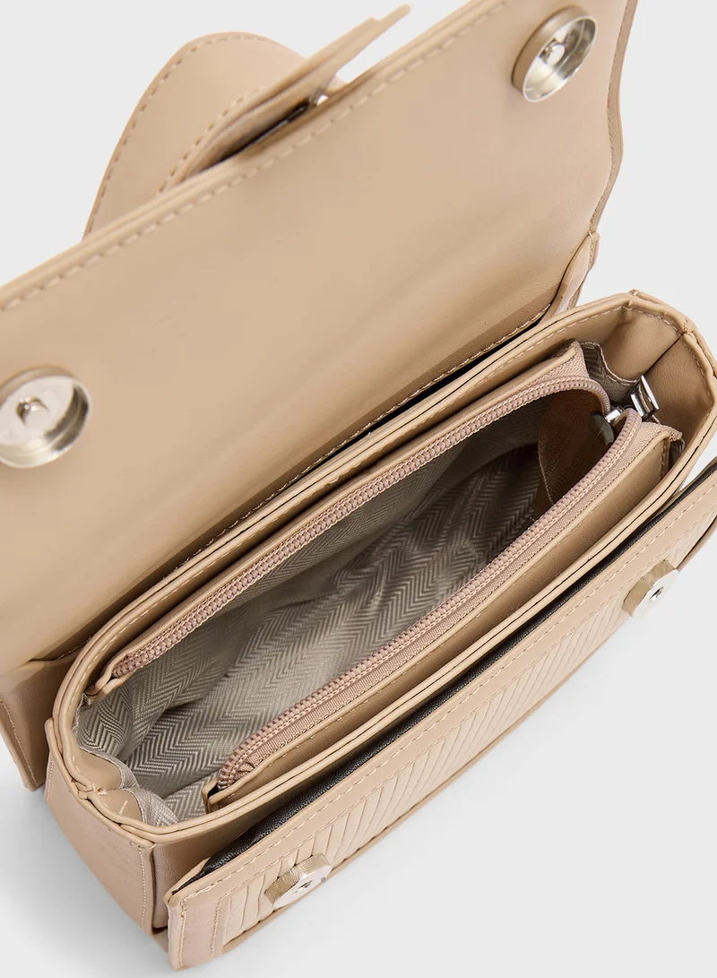 ELLA Crossbody Flap Satchel