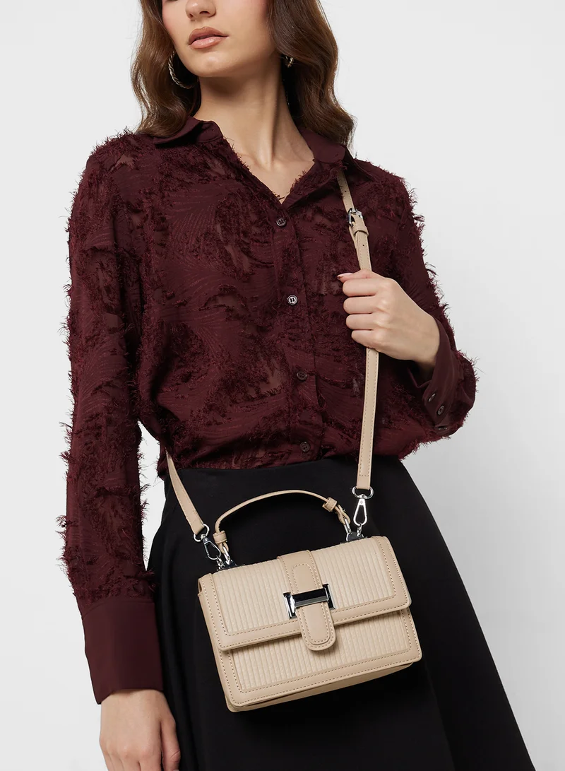 ELLA Crossbody Flap Satchel