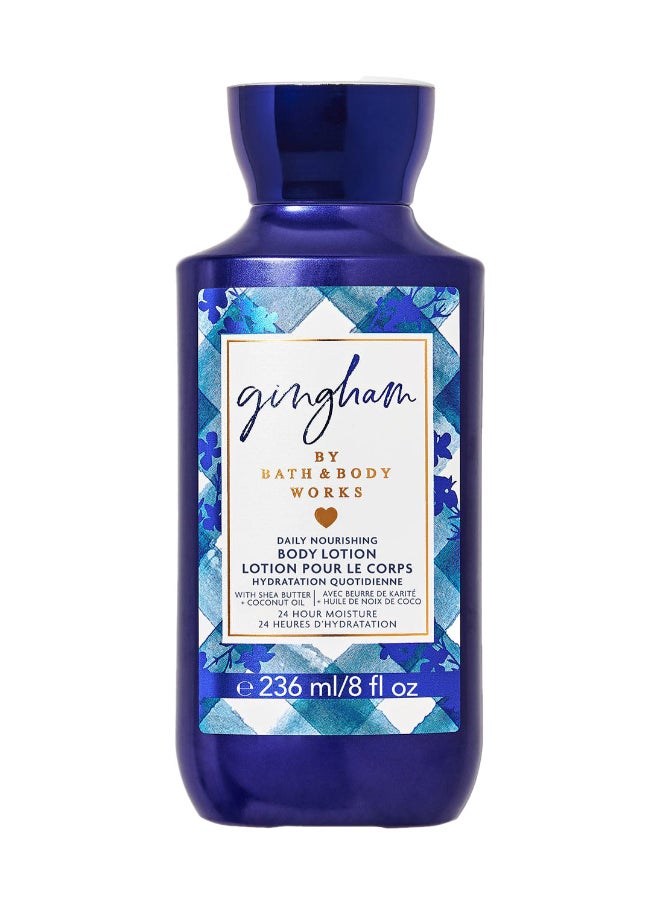 Bath & Body Works Gingham Daily Nourishing Body Lotion 