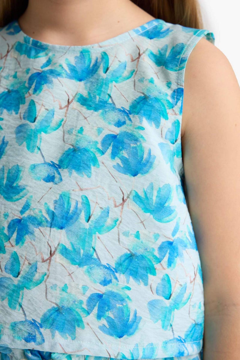 DeFacto Girl Short Sleeve Blouse - Image 4