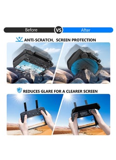 Excefore 2 in1 Sun Hood Sunshade Joysticks Protector for DJI RC Pro Remote Controller, Full Screen Protection Compatible with DJI Mavic 3 Classic/Mavic 3/Mini 3 Pro/Air 2S Accessories  - Image 2