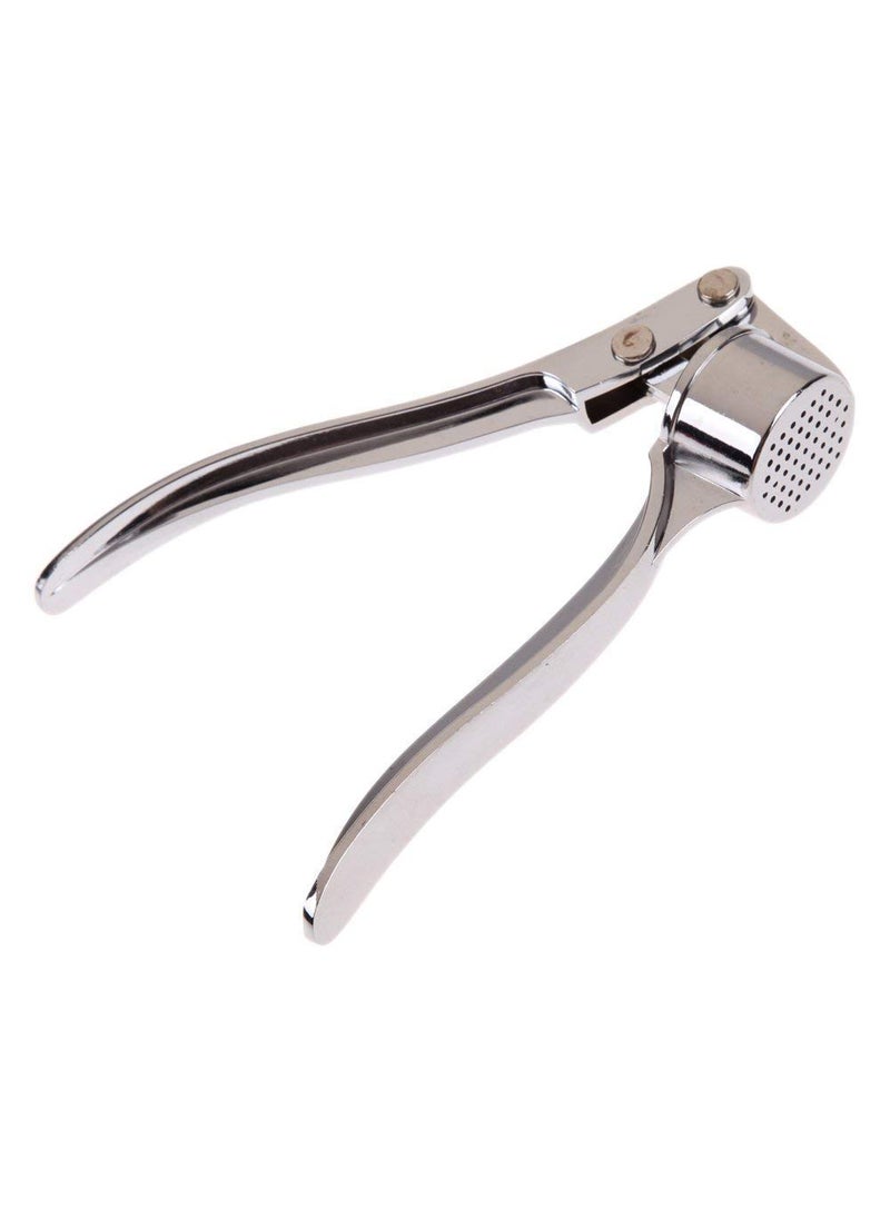 SGMSC SGMSC New Garlic Crusher Presser Squeeze Press Ginger Crusher Stainless Steel Garlic Presses Garlic Chopper Garlic Squeezer Garlic Cutter Crusher  - Image 1
