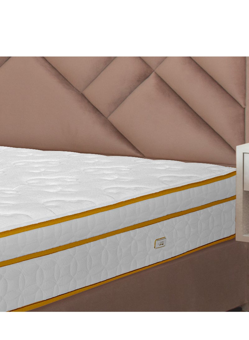 Back Care B03 Plus Mattress – Medium Pressure, Dual Pocket Spring Layers, Luxurious Velvety Fabric for Superior Comfort and Support, Ideal for Weights Between 75-120 kg, 200x140x35 cm - Image 4