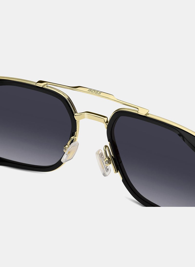 BOSS Men Square Sunglasses 55 BOSS 1724/S - Image 4