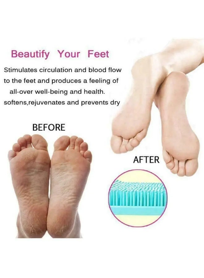 Cazadora Shower Foot Scrubber Massager – Premium Foot Care Solution for Improved Circulation, Exfoliation & Pain Relief – Non-Slip Silicone Mat with Suction Cups – Effortless Foot Cleaning in the Shower – Relaxing Reflexology & Spa-Like Experience – Durable, Hygienic, Multi-Use Foot Cleaning Mat for Home & Bathroom – Available in Green, Soothes Tired Feet, Gentle Massage, Ideal for Daily Foot Care, Foot Spa, Stress Relief, and Soft Skin - Image 5
