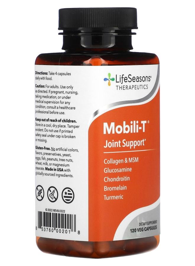 LifeSeasons Therapeutics Mobili-T® Joint Support 120 Veg Capsules - Image 2
