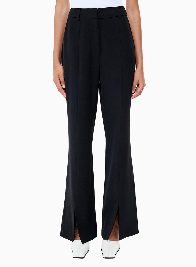 فرنش كونكشن بنطلون فينّي بفتحة جانبية مفصل - Image 2