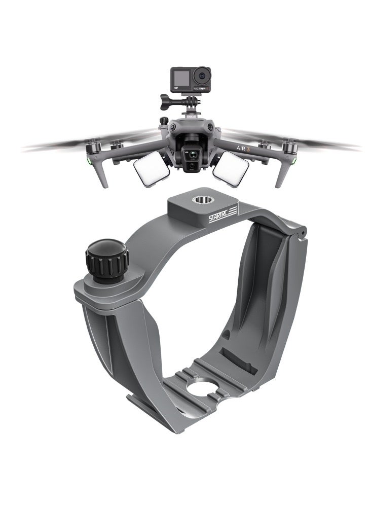 ستارت آر سي ستارت آر سي حامل توسعة مع ضوء ملاحة ليلي ومكبر صوت لـ DJI Air 3
