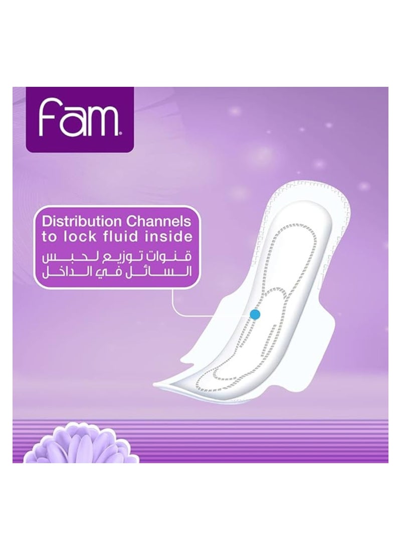 فام - فوط صحية بدون أجنحة سوبر 30 فوط - Image 1