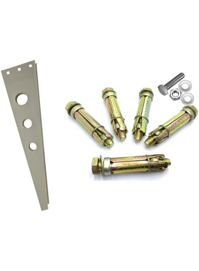 حامل مكيف هواء ثقيل للوحدات الخارجية بحجم 600 مم * 600 مم - Image 3