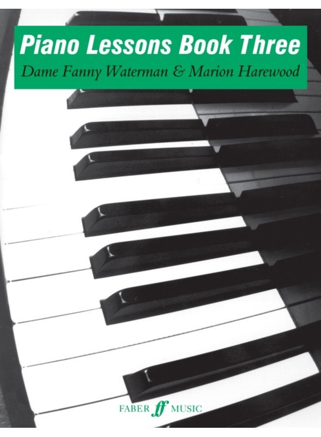 Piano Lessons Book Three - Paperback