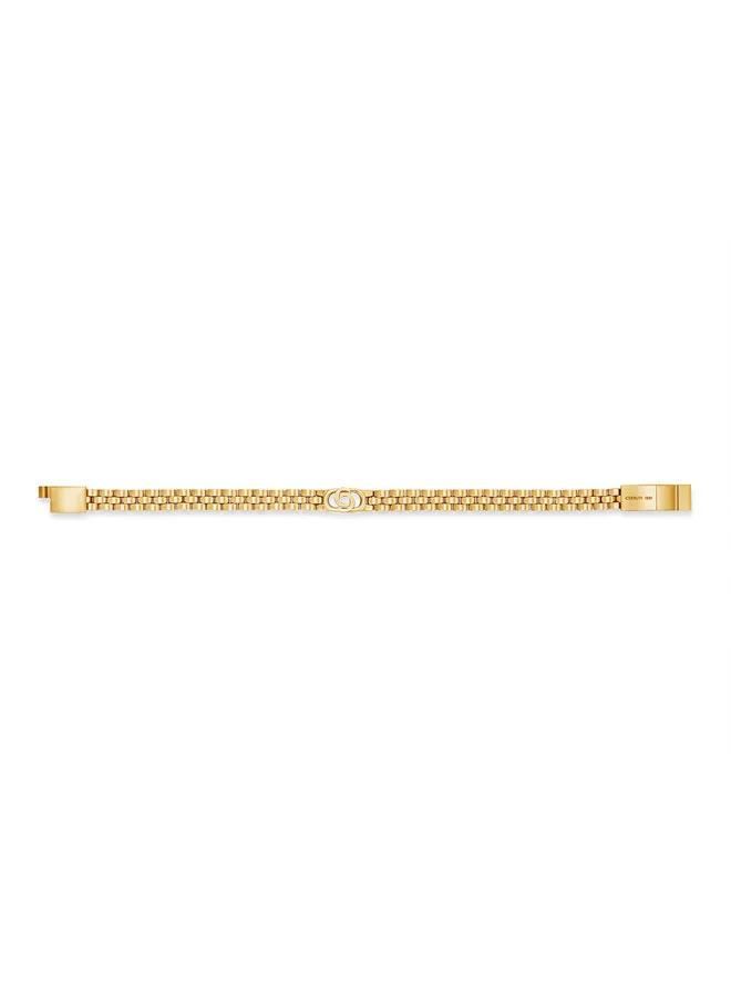 CERRUTI 1881 Nello Gold Thin Chain Bracelet with Cutout Motif