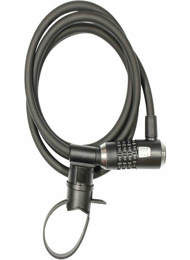 Kryptonite KryptoFlex Bike Lock Cable, 2FT/6FT/10FT Long 12mm Thick Heavy Duty Braided Steel Cable Anti-Theft Security Lock for Outdoor Equipment, Combination/Key Bike Lock - Image 4