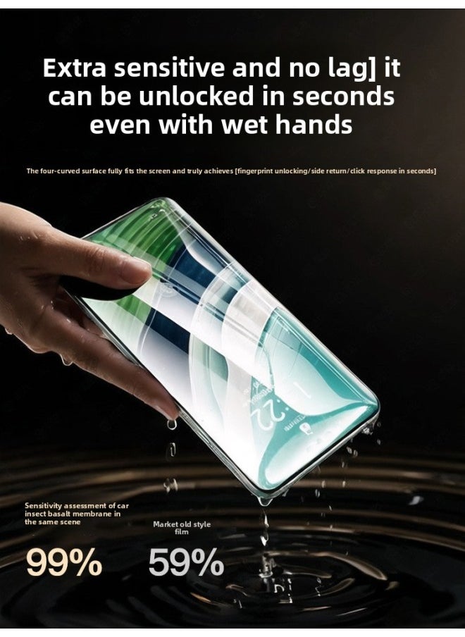 Generic - For Huawei Mate70 Tempered Film Pura70mate60pro Mobile Phone P40p50e For Huawei Nova13 Vitality-Colour:Upgraded Version With Dust-free Cabin✅3 Sets Of Ultra-clear [upgraded Basalt Tempered✅80 Times Explosion-proof★Unlock In Seconds Without White Edges] Patented Model-Size:For Huawei Mate 70 Pro+ - Image 1