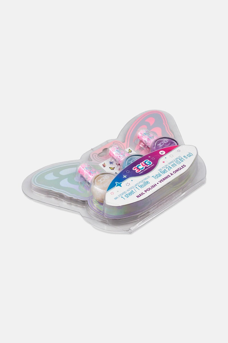 3C4G Butterfly Nail Polish Trio Set 24 ml - Image 3